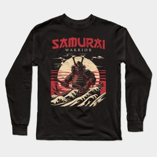 samurai warrior Long Sleeve T-Shirt